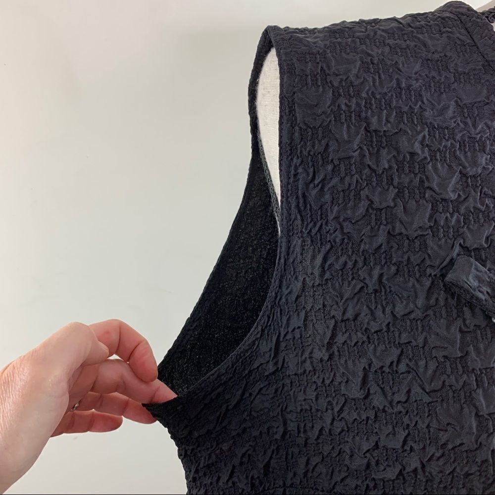 Handmade Vintage Black Cocktail Dress - Picture 8 of 16
